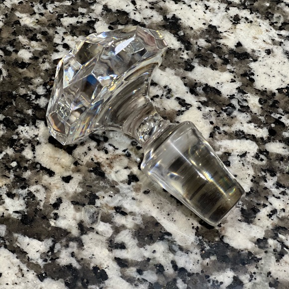 Tiffany & Co. Clear Decanter Name Etched Authentic No Box - Picture 5 of 10